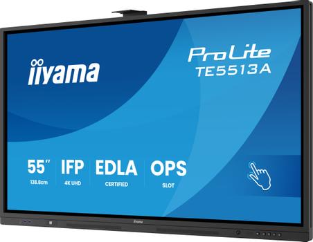 IIYAMA 55" UHD  IR 40P Touch AG with  (TE5513A-B2AG)