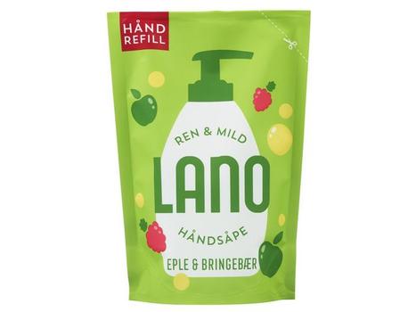 LANO Håndsåpe LANO eple bringebær ref 300ml (510004555)