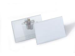 DURABLE Namnskylt 54x90 med nål/klämma 50/FP