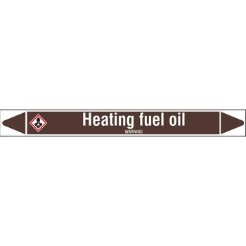BRADY Individual linerless Pipe (HEATING FUEL OIL 355X37RL-T1-LL-P19)