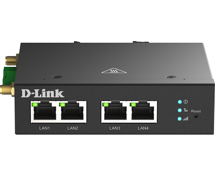 D-LINK 4G Multi-Connect Modem, 4x Fast Ethernet (DWM-314-T)