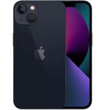 APPLE iPhone 13 128GB 6.1inch Super Retina A15 Bionic 5G 12MP Wide 12MP Ultra wide camera Midnight  (MLPF3QN/A)
