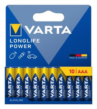 VARTA 1x10 Longlife Power Micro AAA LR 03            04903121761 (04903 121 761)