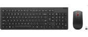 Lenovo Essential Wireless Combo Gen 2 - tastatur- og mussett - Tysk - svart Inn-enhet