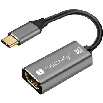 TECHLY Usb Graphics Adapter 7680 X  (IADAP-USBC-HDMI8)