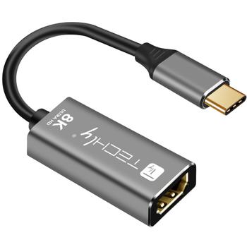 TECHLY Usb Graphics Adapter 7680 X  (IADAP-USBC-HDMI8)