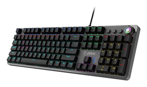 MSI Forge Gk310 Red De Keyboard  (OS1-8ZA8013-000)