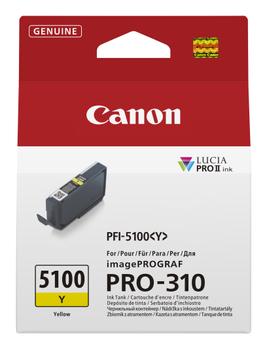 CANON Ink/ Yellow ink tank INK PFI-5100 Y EUR (6955C001)