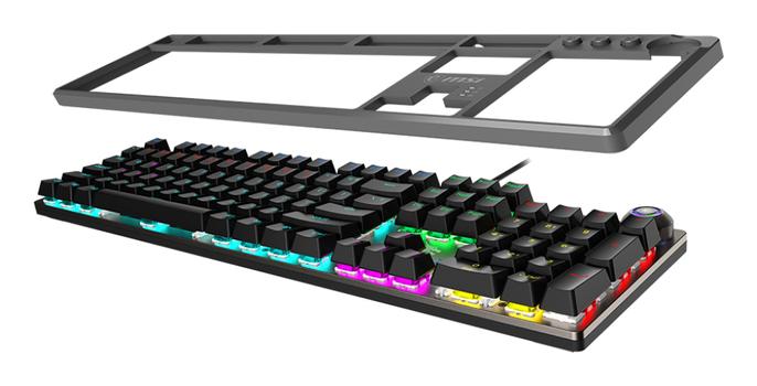 MSI Forge Gk310 Red De Keyboard  (OS1-8ZA8013-000)