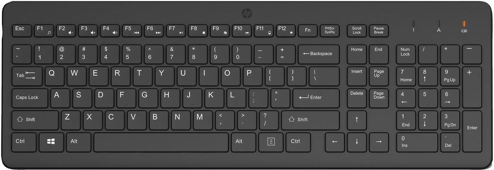 HP 225 Wireless Keyboard (805T1AA#ABZ)