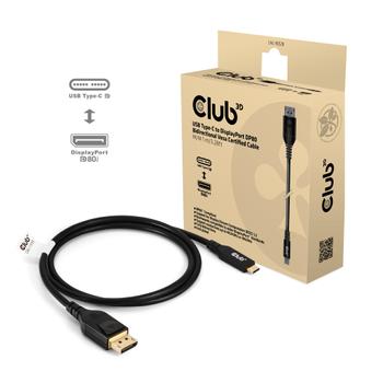 CLUB 3D Usb Type C Cable To Dp 2.1 (CAC-1559)
