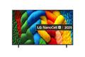 LG 75" NANO80 AI 4K NanoCell Smart TV (2025) 60Hz, 4K NanoCell, webOS 25, ALLM, eARC, 3x HDMI, Alpha 7 AI-prosessor