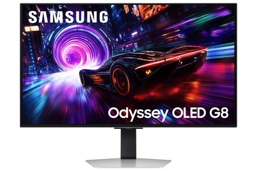 SAMSUNG 32" Odyssey OLED G8 gamingskärm S32FG812 3840x2160 QD-OLED, 240hz, 0.03ms, 1.5m:1, HDR400, HDMI/DP (LS32FG812SUXEN)