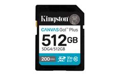 Kingston 512GB Canvas Go Plus Gen4 SD-kort, UHS-I, U3, V30, A2
