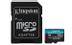 KINGSTON 128GB microSDXC Canvas Go Plus Gen4 200MB/s A2 U3 V30 Card + Adapter