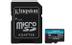 KINGSTON 64GB microSDXC Canvas Go Plus Gen4 200MB/s A2 U3 V30 Card + Adapter