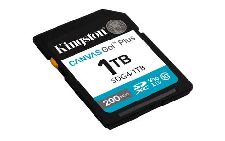 Kingston 1TB Canvas Go Plus Gen4 SD-kort, UHS-I, U3, V30, A2 (SDG4/1TB)