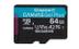 KINGSTON 64GB microSDXC Canvas Go Plus Gen4 200R A2 U3 Single Pack w/o ADP