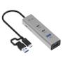 I-TEC METAL HUB USB-C/A PD 85W CHARGING HUB 2X USB-C + 2X USB-A PERP