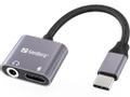 SANDBERG USB-C Audio Adapter PD65W