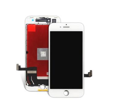 Apple spare parts iPhone SE 2020 / SE 2022 Glass with original LCD display - White (IPSE-2022-2020-WH)