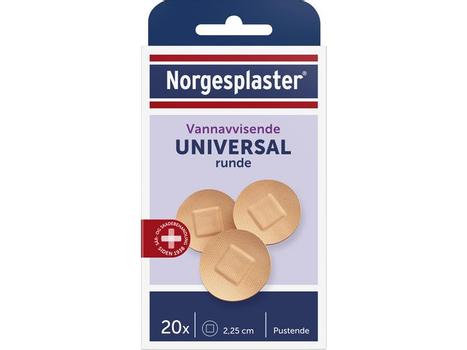 Norgesplaster Plaster NORGESPLASTER Univ. Runde 20stk (451143027*10)