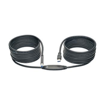 TRIPP LITE TRIPPLITE 25ft USB 3.0 SuperSpeed Active Repeater Cable A Male/B M 25 USB USB Type B M to USB Type A M USB 3.0 7.62m (U328-025)