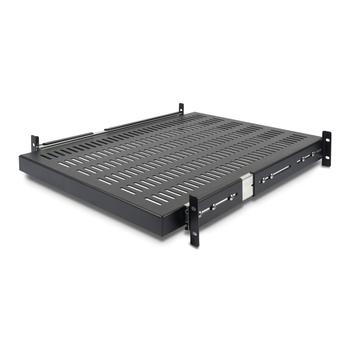 STARTECH 2U Adjustable Mounting Depth Vented Sliding Rack Mount Shelf ? 22.7kg (UNISLDSHF19)