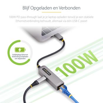 STARTECH USB 3.0 TYPE-C TO 2.5 GIGABIT ETHERNET ADAPTER CABL (2GPD3-USB-C-ETHERNET)