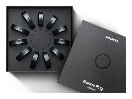 SAMSUNG Galaxy Ring sovitussetti,  koot 5-15 (ET-YQ510KBEGEU)