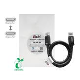 Club 3D DisplayPort-kabel - DisplayPort til DisplayPort - 1 m (CAC-2067)