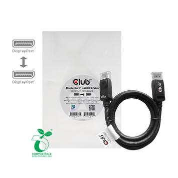 Club 3D DisplayPort-kabel - DisplayPort til DisplayPort - 1 m (CAC-2067)