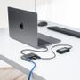 STARTECH 3-PORT USB-C HUB WITH GIGABIT ETHERNET PORTABLE LAPTOP HUB CTLR (HB30C3A1GEA2)
