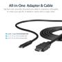STARTECH StarTech.com 1m USBC to HDMI Adapter Cable 4K 30Hz (CDP2HDMM1MB)