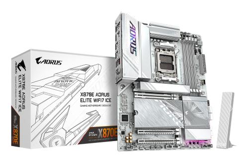 GIGABYTE MB GBT AMD AM5 X870E AORUS ELITE WF7 ICE 2 (X870E A ELITE WF7 ICE)