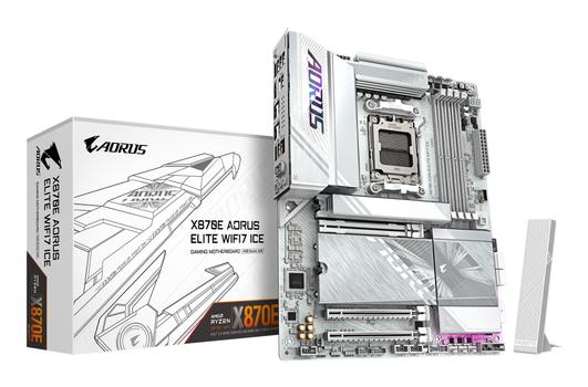 GIGABYTE MB GBT AMD AM5 X870E AORUS ELITE WF7 ICE 2 (X870E A ELITE WF7 ICE)