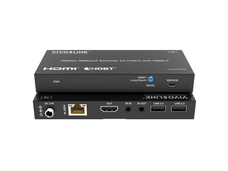 VIVOLINK 18Gbps HDBaseT KVM kit (150m) (VLKVM150)