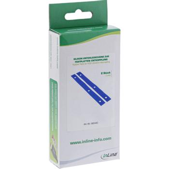 INLINE Rubber Rails for vibration decoupling of the HDD 2 pcs. (00244C)