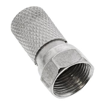 INLINE Type F-Plug connector for Coax Cable with Cable sheath 7mm (69912)