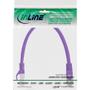 INLINE Patchkabel RJ45 CAT5e violet STP 0.3 m. (72533P)