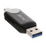 INLINE USB3.0 Dual Cardreader, USB A and Micro-USB 2.0 for SDXC and microSDXC