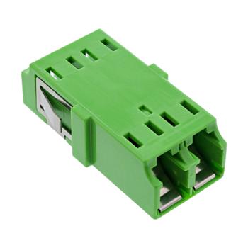 INLINE Fiber Optical Adapter Duplex LC/LC SM Ceramic Sleeve green (89989P)