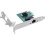 INLINE Gigabit Network Card 1x RJ45 1Gb/s PCIe x1 + LP Bracket