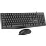 INLINE Basic Desktop II, keyboard-mouse set, USB cable, standard DE layout (55367A)