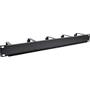INLINE 19" Cable management panel, 5 large brackets, RAL9005, black (19110C)