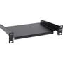 INLINE 10" Shelf, 160mm, 10kg, 1U, RAL 9005 black (19109E)