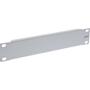 INLINE 10" blind plate, 1U, RAL 7035 grey (19109J)