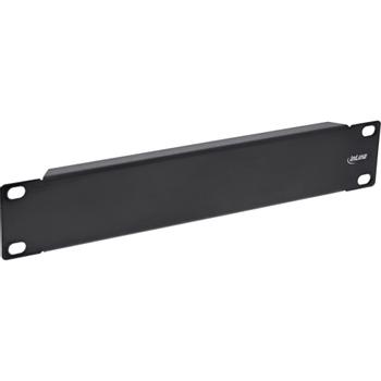 INLINE 10" blind plate, 1U, RAL 9005 black (19109I)