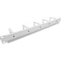 INLINE 19" cable management panel, 5 plastic brackets, RAL 7035, grey (19110P)