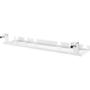 INLINE Cable guide/ shelf for under-table mounting, white (23198W)